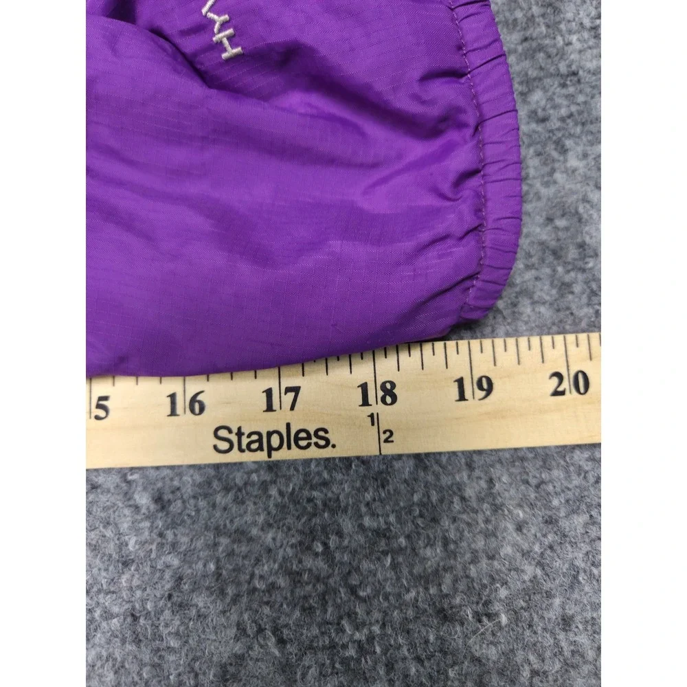 The North Face Rain Jacket Girls XL Purple HyVent Hooded Shell